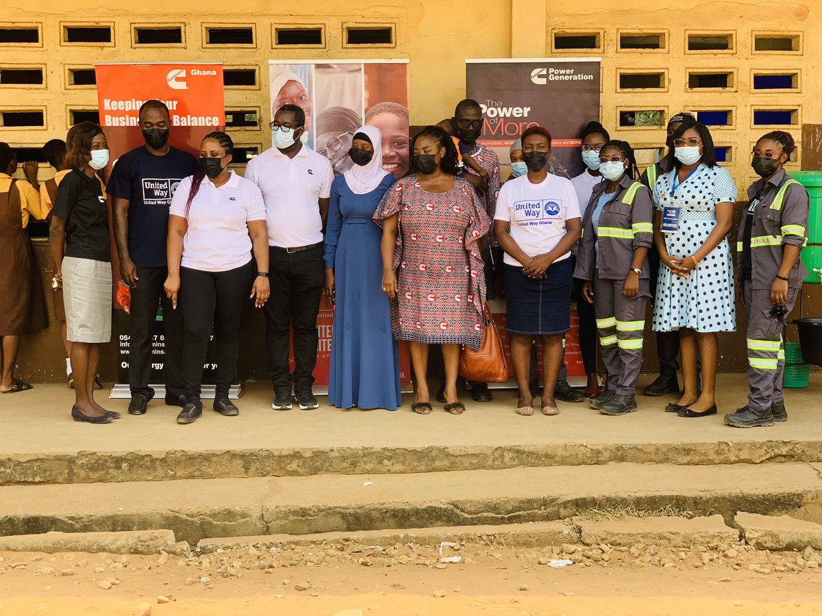 UnitedWayGhana's tweet photo. It’s #Internationaldayforwomenandgirlsinscience . Theme: Equity, Diversity and inclusion ;Water Unites us 

In partnership with @Cummins_Africa Cummins Ghana Ltd &amp; support from National Society of Black Engineers Ghana Secretariat, 
#STEMfocused #science https://t.co/7PumZ3FTDM