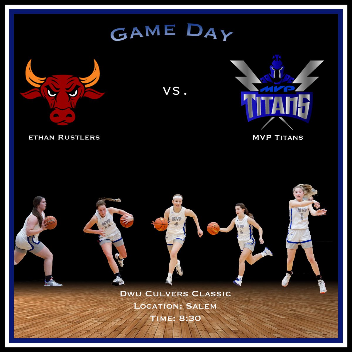 Game Day! The Lady Titans travel to Salem to take on the Ethan Lady Rustlers!