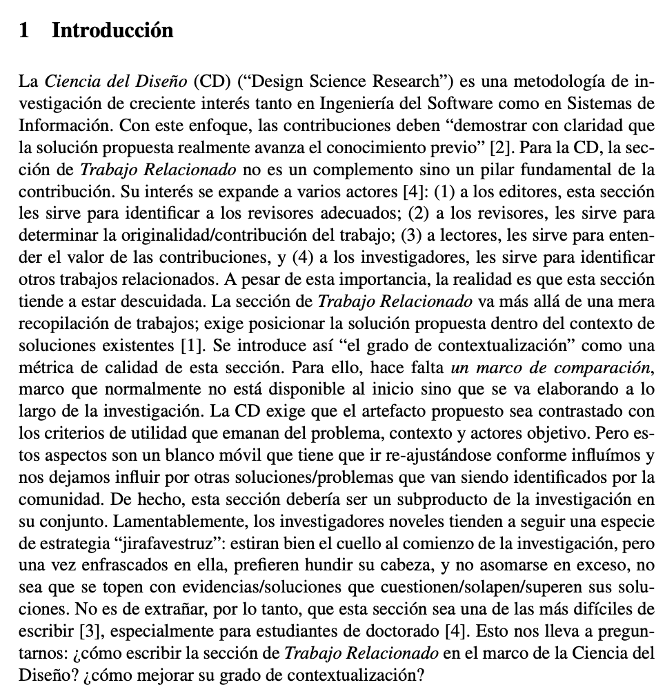 lachamba's tweet photo. ¿Cómo escribir la sección de Trabajo Relacionado? Una
herramienta para Mendeley #DesignScienceResearch https://t.co/DQoxpc567L https://t.co/d945d7ULkT