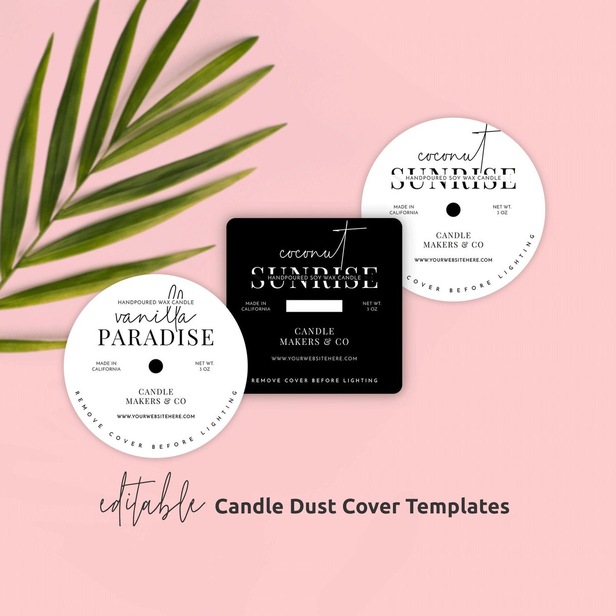 diymydesign's tweet photo. No Lid, No Problem!
Add dust covers to your candle jars using this fully customizable template.

> https://t.co/IgnGvRSzOl 

#black #white #candledustcovers #dustcoverdesign #dustcovertemplate #candlelabels #customcandlelids #candleprotectors #candletemplate https://t.co/7OdRE7OFfB