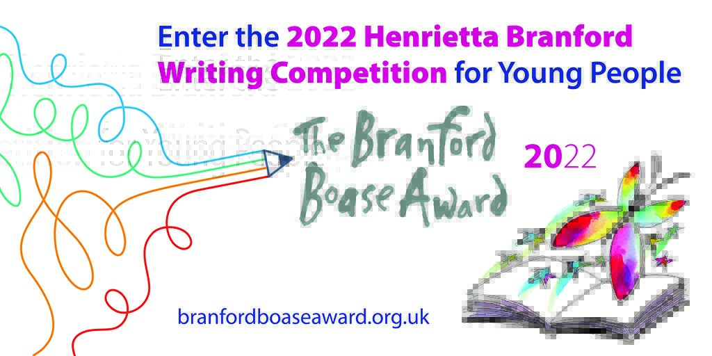 BranfordBoase's tweet photo. Hands up if you're ready for #HalfTerm? 

Looking for things to do?  Enter the 2022 Henrietta Branford Writing Competition. Finish a story started by #BranfordBoaseAward winner Struan Murray. https://t.co/Hj1gHhtTcW https://t.co/dfA9y6kfdI