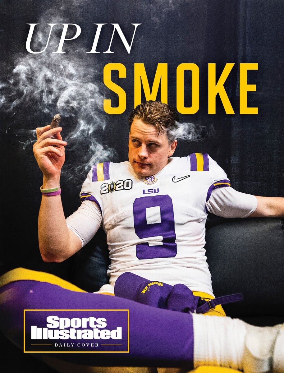 Joe Burrow first held a cigar & posed for a photo at age 7. So did his dad, in 1960, with a *lit* cigar. On the Burrow family history of stogies & the iconic image that changed his identity forever. The untold story of Smok’n Joe | An @SINow Daily Cover bit.ly/3HMPiqh