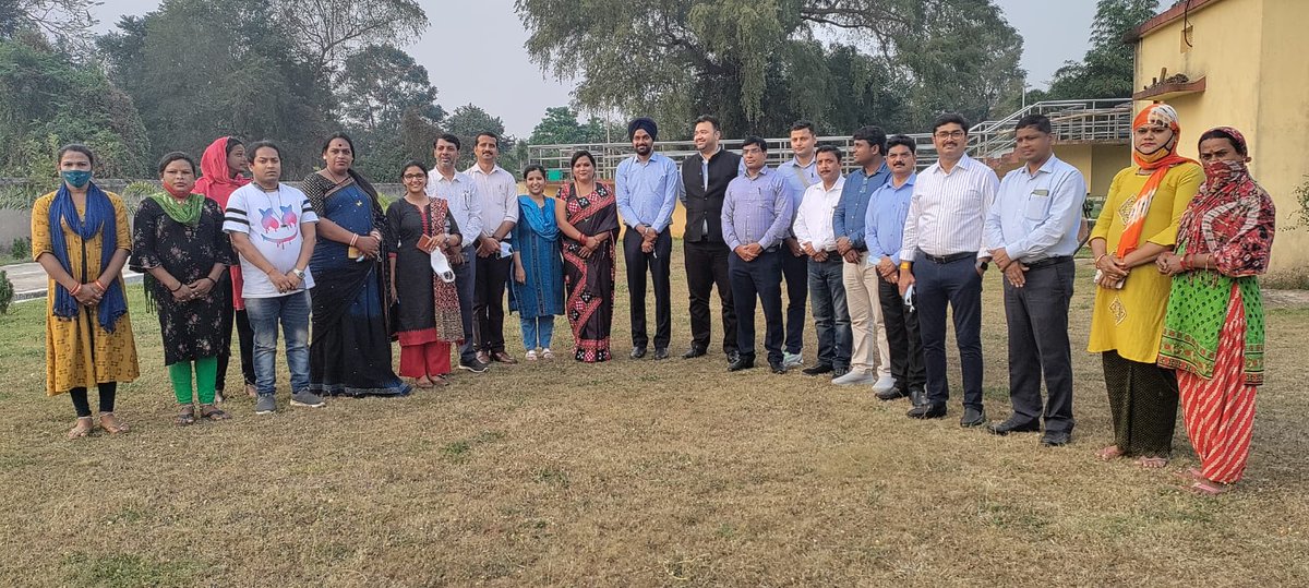 The  team led by Mr. Indrajeet Singh, IAS, Chief Development Officer (CDO) of Gorakhpur was highly impressed with the Odisha model of SHG-managed urban sanitation system and expressed keenness to replicate the model in UP.
