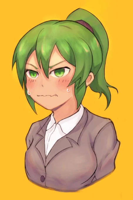 先輩の前だと緊張しちゃう双葉ちゃん#先輩がうざい後輩の話 #五十嵐双葉 