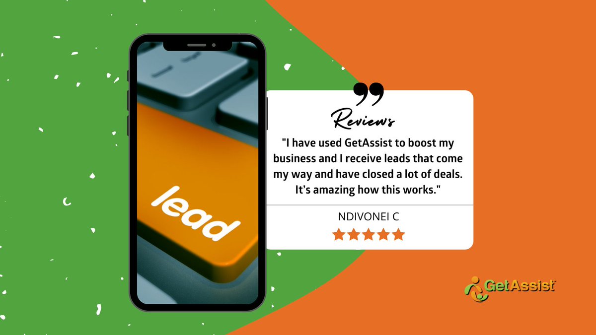 GetAssistApp's tweet photo. "The system is very user friendly. Don’t wait any longer. Just do it and you won’t regret."
Ndivonei C - Calgary, AB
FIND OUT ABOUT ALL THE BENEFITS OF BEING A GETASSIST BUSINESS MEMBER TODAY!
https://t.co/s5djvaiAyJ
#localleads #businesstools #supporteam #businessdirectory https://t.co/8zlZzU7NTu