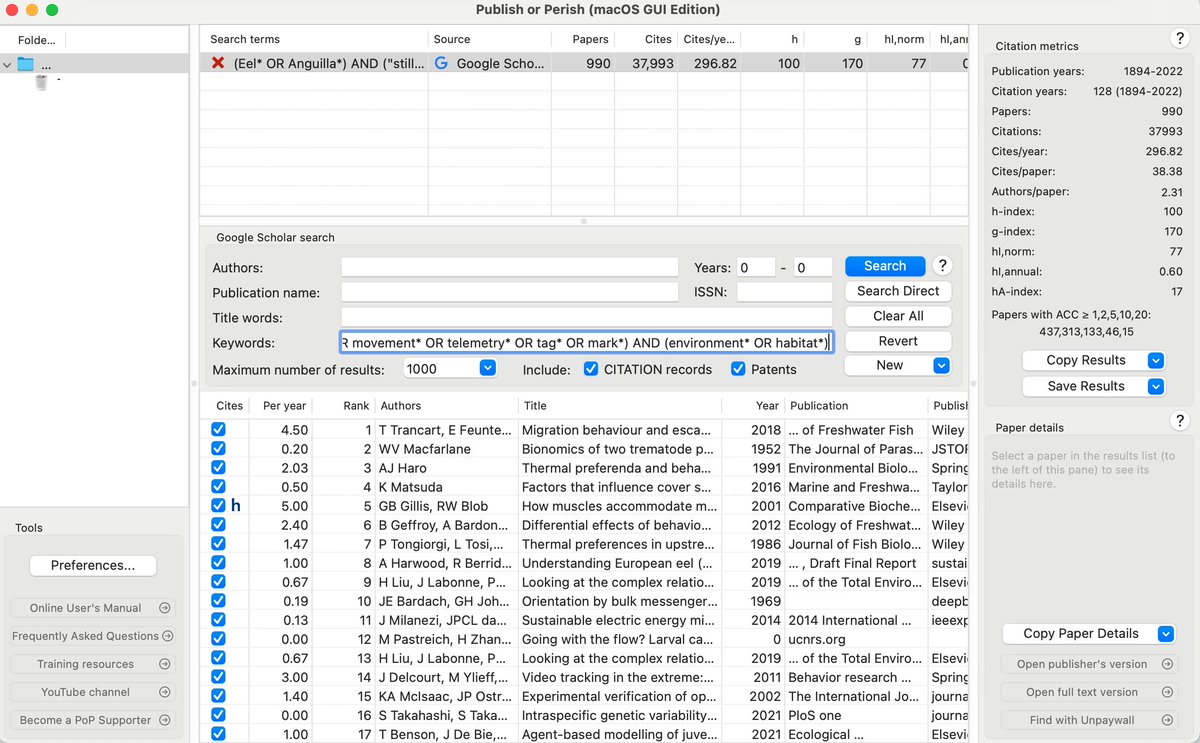 Starting a new systematic literature review? Then try harzing.com/resources/publ…, which can scrape and export the first 1000 results from <a href="/googlescholar_/">Google Scholar</a>, for use in software such as <a href="/sysrev1/">Sysrev</a>. Thanks to <a href="/nealhaddaway/">Neal R Haddaway @nealhaddaway.bsky.social</a> for this tip! Saved a lot of time!