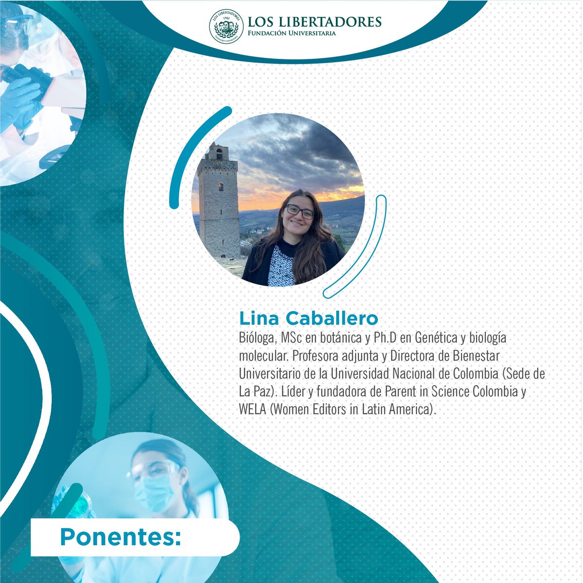 La <a href="/OwsdColombia/">OWSD Colombia 🇨🇴</a> y su institucion anfitriona <a href="/UniLibertadores/">Los Libertadores</a> los invitan a este #Evento para celebrar el #11Feb  #DiaDeLaMujerYLaNinaEnCiencia. #Hoy a las 3pm ✅Conéctate: youtu.be/f4GKbCwuRfc 
<a href="/ascunoficial/">ASCUN</a>. También participa <a href="/Lecheverriaking/">Luisa F. Echeverría-King, PhD. 🇨🇴</a>, vice #OWSD🇨🇴 y <a href="/Sif52/">MVictoriaW, Ph.D.</a>.