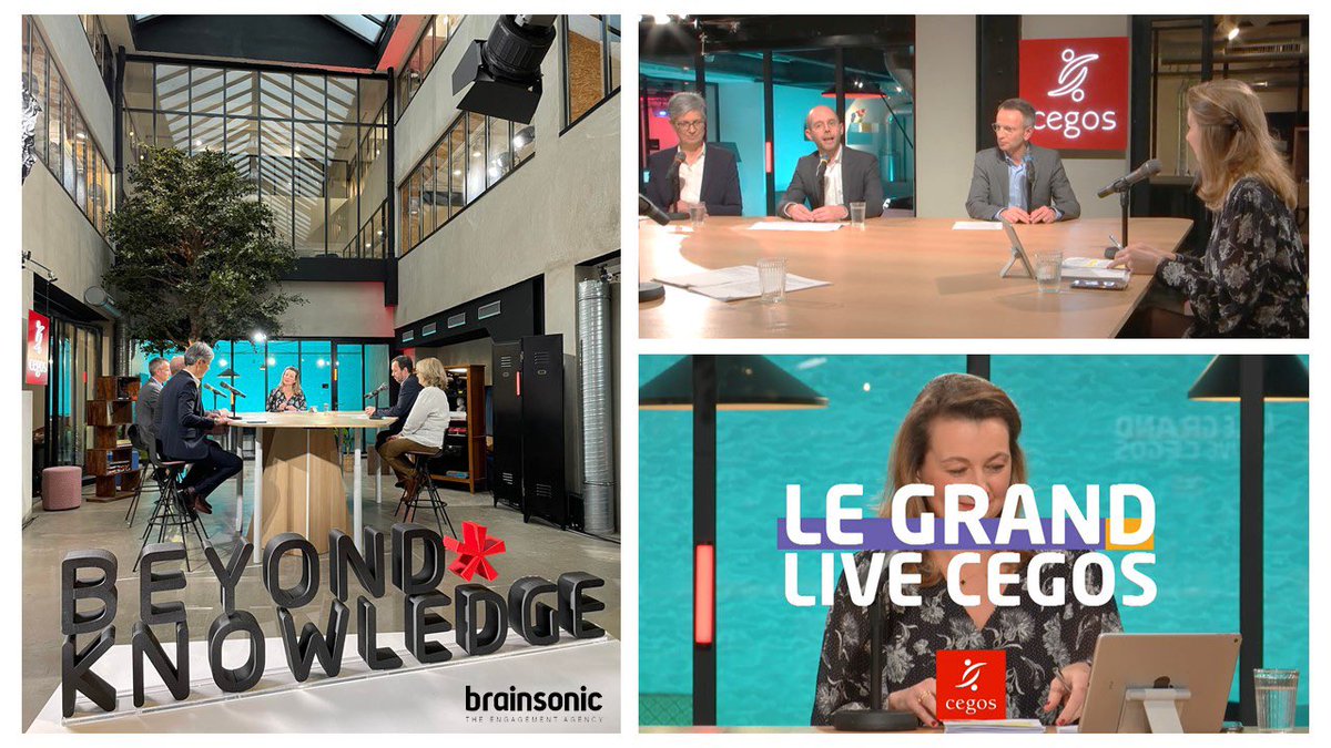 Brainsonic_Live's tweet image. Les équipes @BrainsonicEvent sont très fières d’avoir accompagné la direction de la communication de @Cegos dans la conception, la production et la diffusion de leur événement. Merci à eux pour leur confiance renouvelée ! 😄  

#eventprofs #webevent