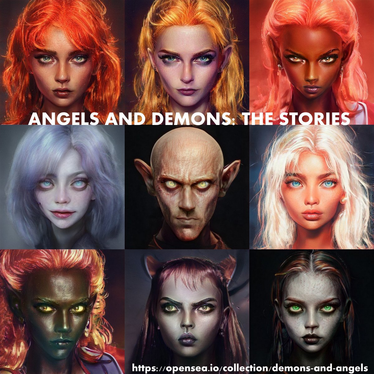 👿Ophanim brought a bunch of demons to "Angels and Demons: The Stories"🔥ETH0.025💀

1⃣RT if YOU Like2⃣Get a chance for a reward🎁!

opensea.io/assets/matic/0…

#OpenSeaNFT #OdysseyO3 #OdysseyARTStudio #NFT #NFTArt #NFTArtist #DigitalArt #NFTCommunity #NFTs #CryptoArt #NFTCollector