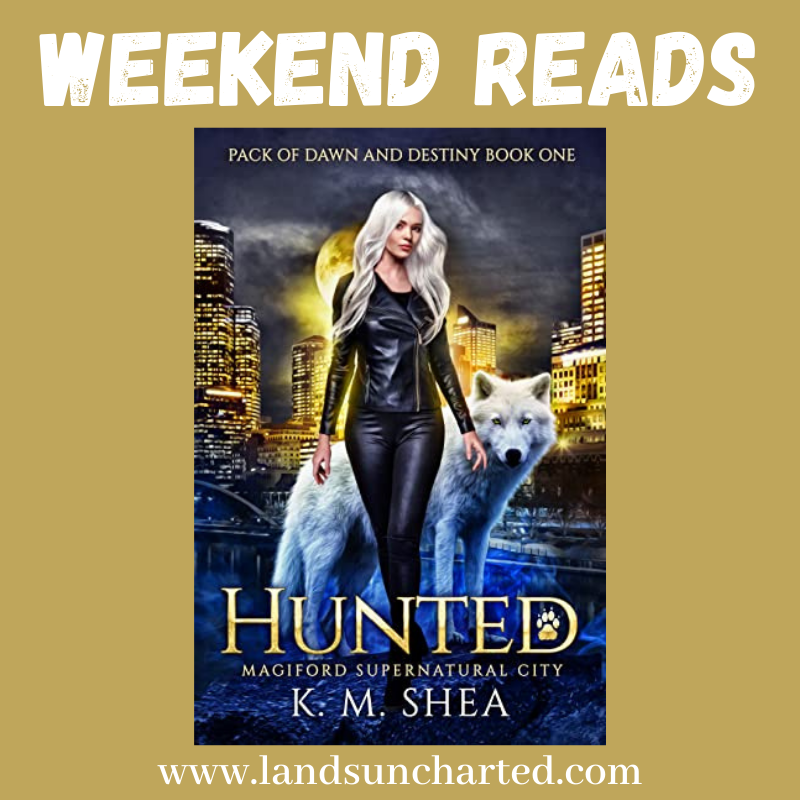 Looking for a fun read involving clean romance, humor, and werewolves? Check out <a href="/RachelRossano/">Rachel Rossano</a>'s review of Hunted by <a href="/KM_Shea/">KM Shea</a>!

buff.ly/3Lukv3W

#WeekendReads #Magiford #urbanfantasy #amreading #cleanreads #fantasy #bookreview #bookrecommendations #books #booklovers
