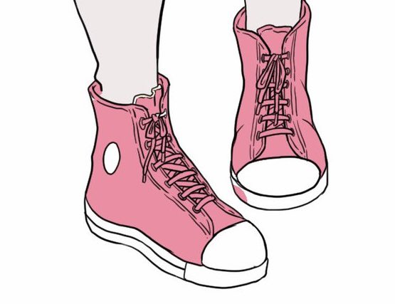 ゲーム画面では足元表示しないからてきとーでいいんだけど靴描くの好きなんだよ… 