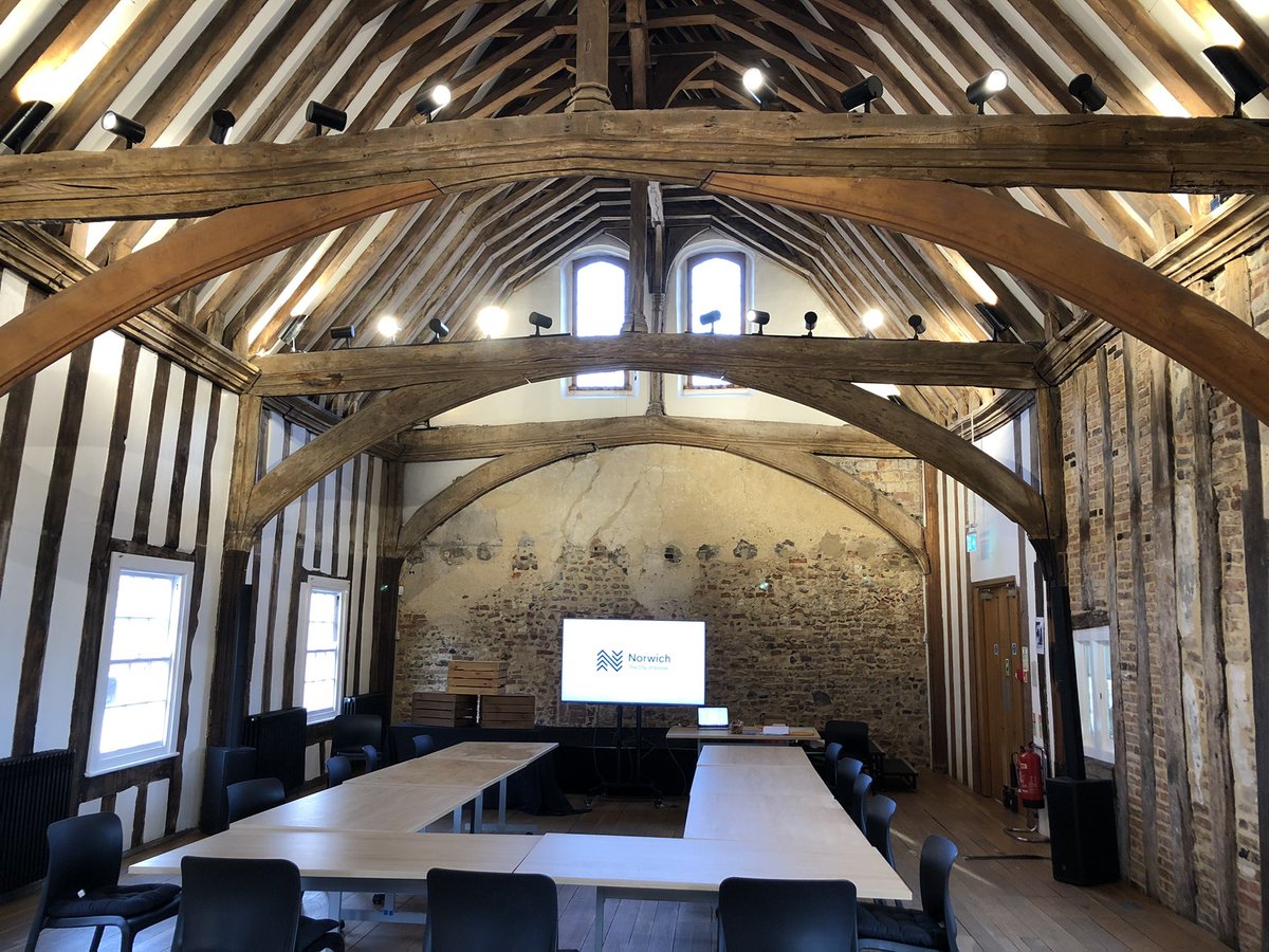 Last week, I had the pleasure to work with a talented &amp; wonderful bunch of young people at <a href="/WritersCentre/">National Centre for Writing</a>. We’re going to be together for 8 sessions over the next few months, working on stories, confidence and much more, and I get to facilitate from this room! Feeling blessed 😊