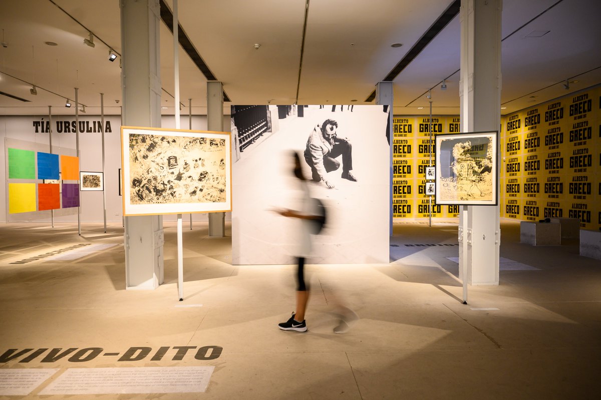 modernoba's tweet image. ⏰ Últimos días para visitar las exposiciones Alberto Greco: ¡Qué grande sos! y Diana Aisenberg: Mística robótica en la economía de cristal

👁 ¿Ya las visitaste? ¡Etiquetá a tu amigo que no se las puede perder!

#MuseoModerno #SanTelmo #GrecoModerno #DianaAisenberg #AlbertoGreco