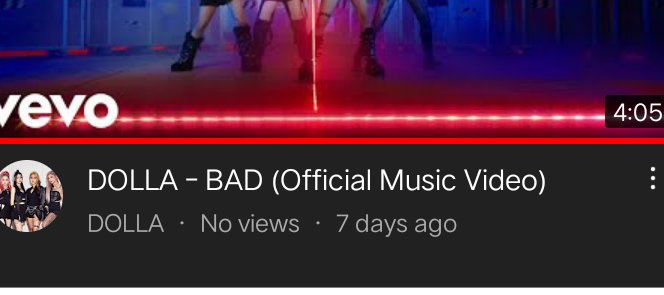 Aliendra8's tweet photo. YouTube Malaysia ni macam macam lah selalu sangat ada problem btw 
Jim stream lagu Dolla https://t.co/ZbTUPv1Xl2
Jangan tidur tidur itu melalaikan 
STREAM BAD NOW
#Dolla #DollaBAD 
#DollaGoingBAD #Dolla1stMiniAlbum https://t.co/GvOvYVKNQy