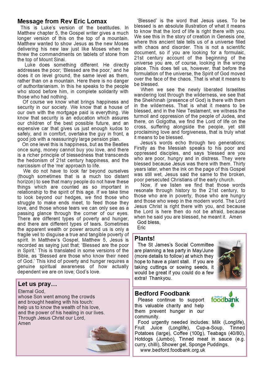 BiddenhamChurch's tweet image. This week's news and message...