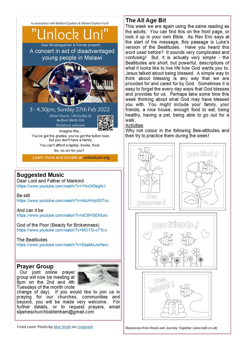 BiddenhamChurch's tweet image. This week's news and message...