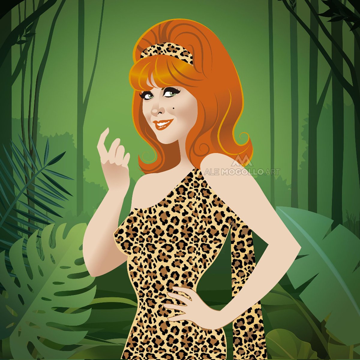 Birthday girl Tina Louise as beautiful Ginger Grant in 60’s tv sitcom Gilligan's Island. She is 88 years young today and the last surviving cast member of the show. Happy birthday Tina!
#tinalouise #gingergrant #gilligansisland #classictv #fanart #alejandromogolloart