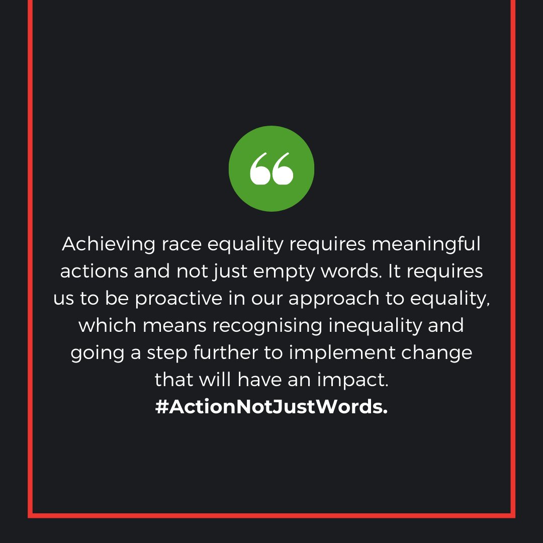 “Achieving race equality requires meaningful work - not just empty words.” ✊ Read how Yentel Russell, VP of the Students Union, is taking action in promoting equality and inclusivity as part of Race Equality Week #ActionsNotJustWords #RaceEqualityWeek