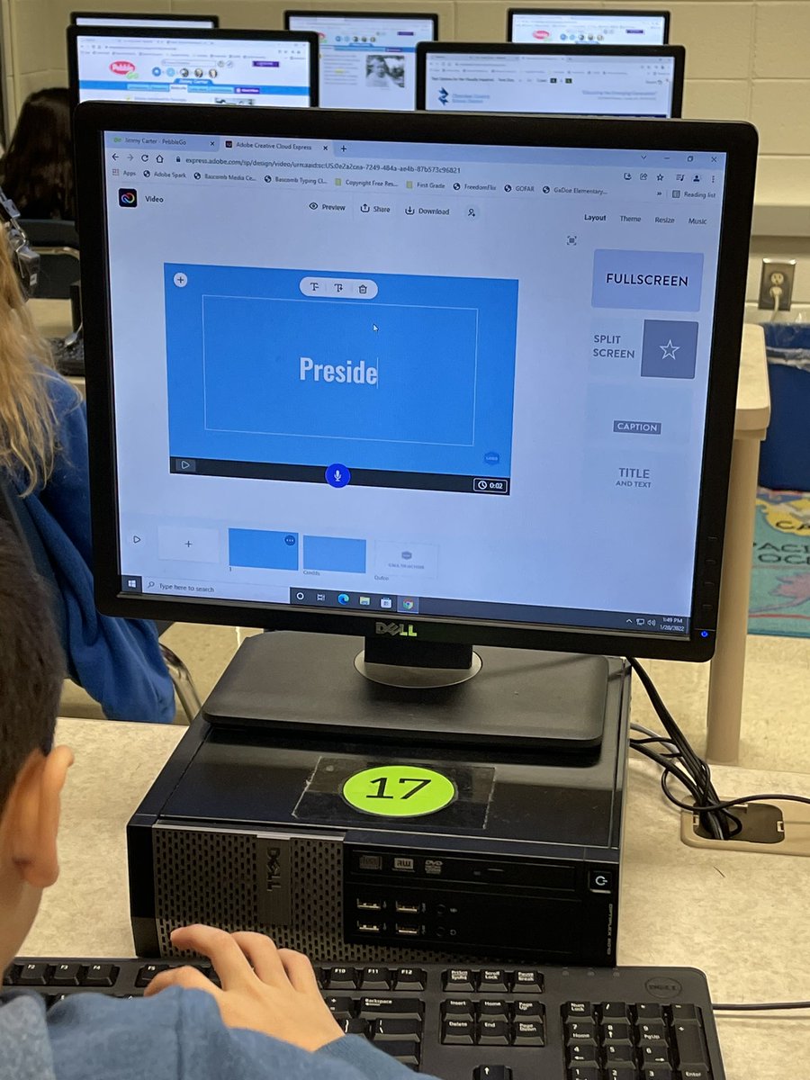 2nd graders had a blast creating <a href="/AdobeCCExpress/">adobeexpress1</a> Slideshows in honor of President’s Day. 🦅🇺🇸 They loved editing the formatting and music🎶 !
#MIEExpert #GAMIEE <a href="/CherokeeSchools/">Cherokee Co. Schools</a> <a href="/LoriStuart2/">Lori Stuart</a>
