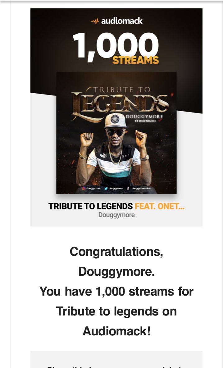 Thanks to you all , keep streaming