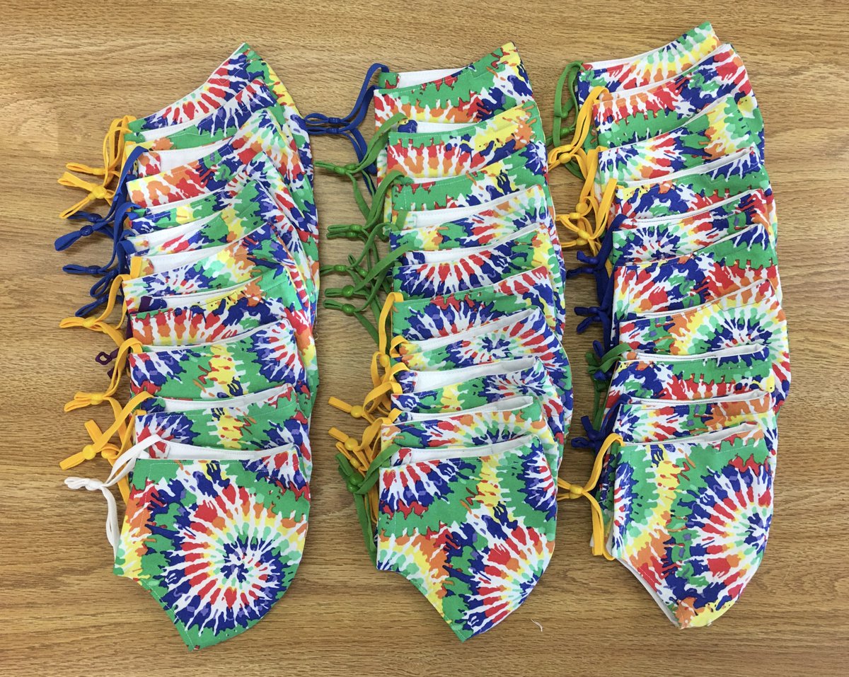 HobokenHighNHS's tweet photo. Advisers do service too! Mrs. McGreivey made and donated 60 rainbow masks to the school's GSA. See a GSA member to purchase. https://t.co/o6tjamu2zs