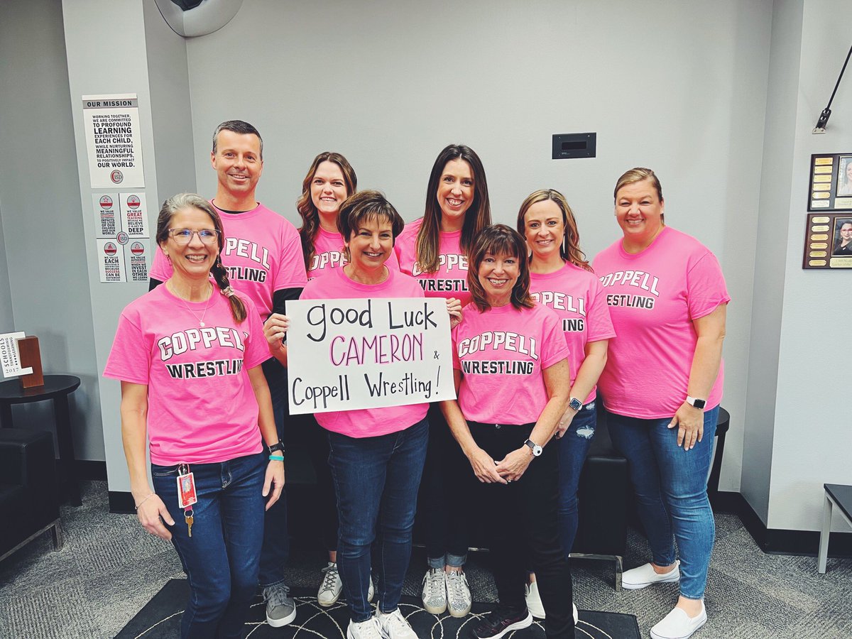 This is what makes @Coppellisd so special! <a href="/CMSNorth/">Coppell MS North 🐾</a> #villagenorth Go Cameron!! <a href="/WrestleCoppell/">Coppell Wrestling</a>