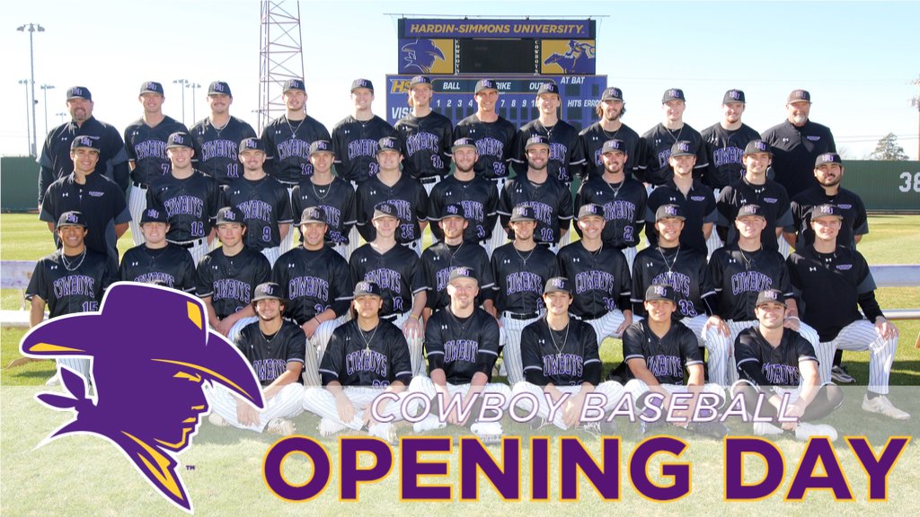 HSUAthletics's tweet photo. 2 Words... OPENING. DAY.
🆚Mary Hardin-Baylor
📍Belton, Texas
⏰7:00 PM
📺&📊https://t.co/vnuv2IW57G
#ASCbb #D3bb https://t.co/qhZEskoYTY