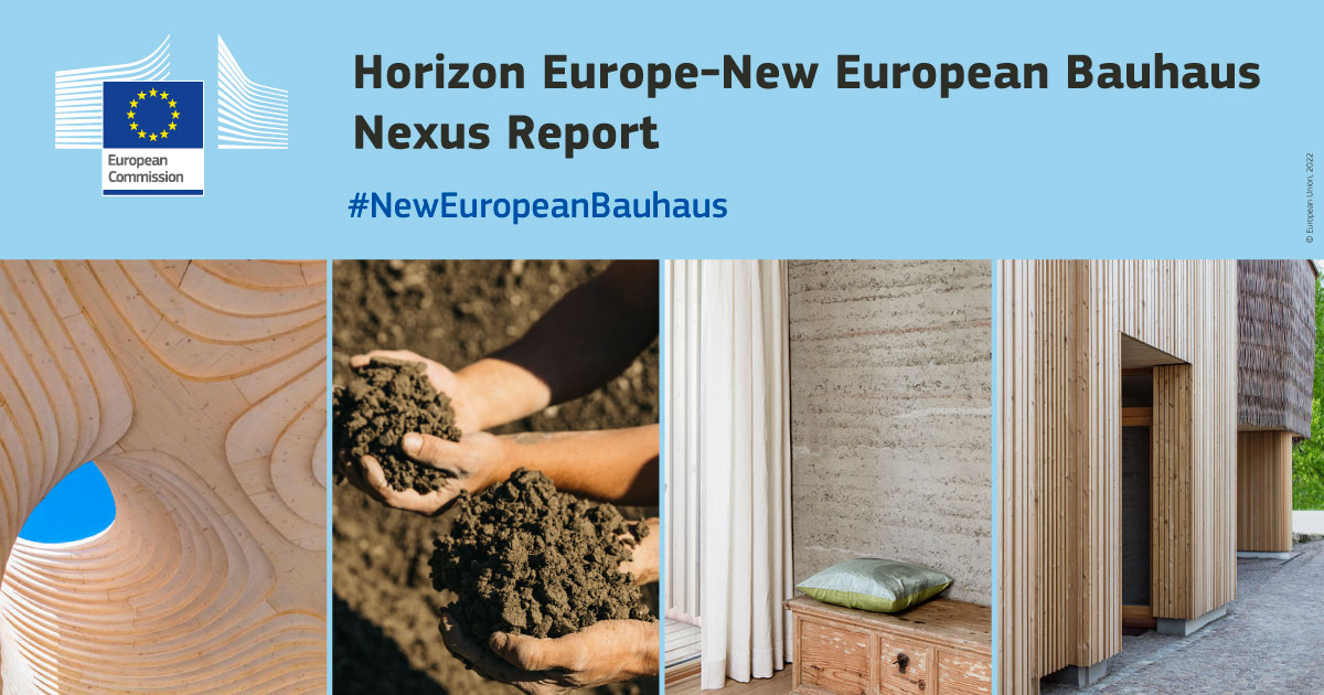 HorizonEU's tweet photo. 🆕 Discover 💡 the ‘#HorizonEU-#NewEuropeanBauhaus Nexus Report’! 📝

🔝 Experts in architecture, design, built environment, climate &amp; energy shed some light on how R&amp;I can help the #NEB create a more beautiful, inclusive &amp; sustainable society! ✅

👉https://t.co/Q74SKdsH2R https://t.co/Te5dXhZsib