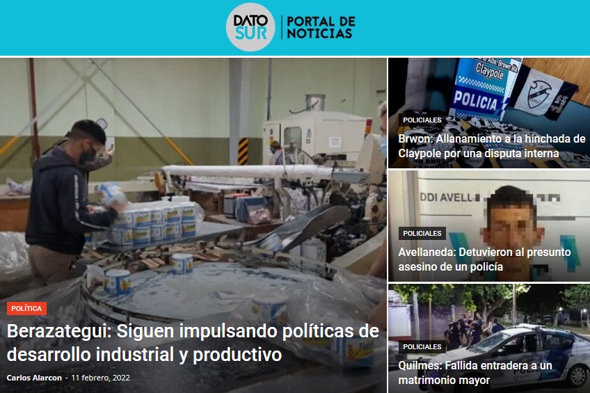DatosurNoticias's tweet photo. Noticias del 11 de Febrero del 2022 https://t.co/Fl4AfcOeMw https://t.co/AMt5gN628Z