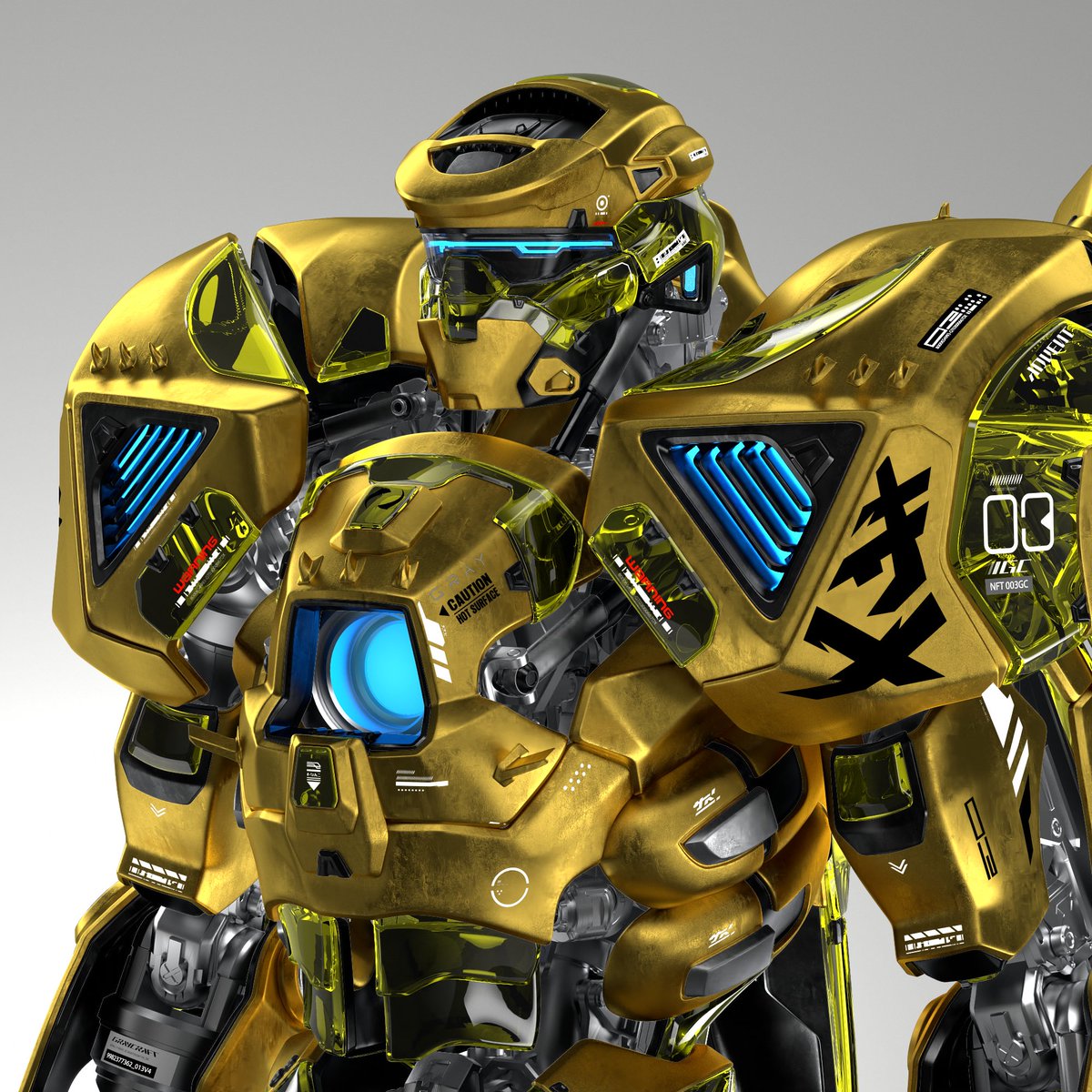 Introducing the Bumblebee <a href="/GRAYCRAFTnft/">GRAYCRAFT</a> Mech 🐝

10 WL spots up for grabs to those who:

1. Follow <a href="/GRAYCRAFTnft/">GRAYCRAFT</a>
2. Like, RT
3. Join our discord.gg/graycraft

Winners announced in 48 hours!