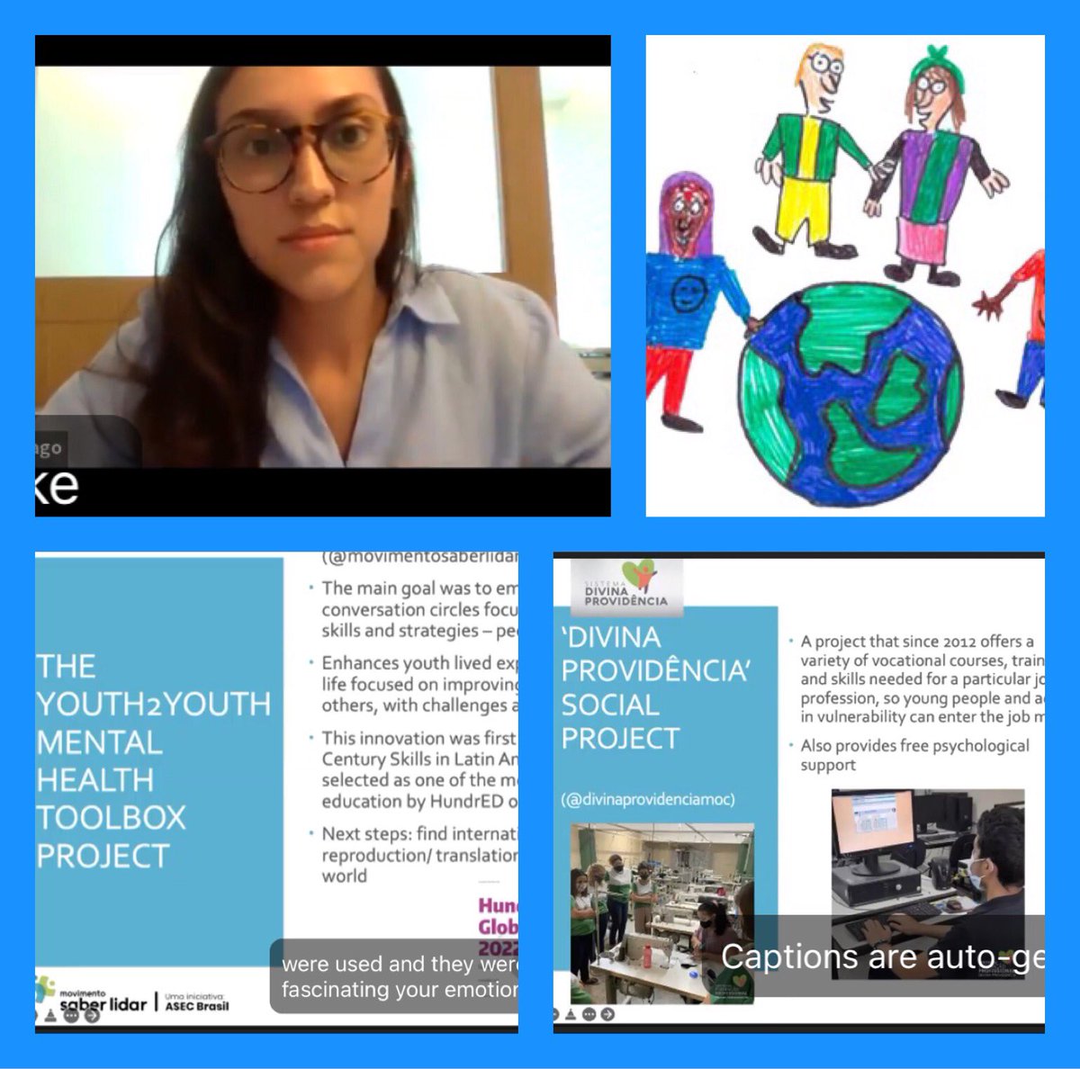 Parallel Lives Network (@thepl_network) on Twitter photo Thank you Vivian Santiago from #Brazil for talking about the work youāre involved in with #WorldAwarenessofChildrenInTrauma (WACIT) part of our #TurnUpTheVolume #Newsroom š thank you and keep up the amazing work! #CommunityMedia #Movement #ChildrensMentalHealthWeek <a href="/pv11Panos/">Panos Vostanis</a> Thank you Vivian Santiago from #Brazil for talking about the work youāre involved in with #WorldAwarenessofChildrenInTrauma (WACIT) part of our #TurnUpTheVolume #Newsroom š thank you and keep up the amazing work! #CommunityMedia #Movement #ChildrensMentalHealthWeek <a href="/pv11Panos/">Panos Vostanis</a>