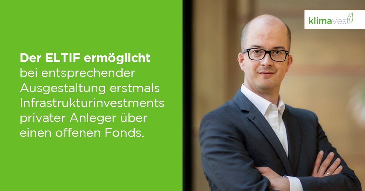 Was man zum #ELTIF wissen muss 📢

In unserem heutigen Experteninterview mit Axel Seider geht es um den ELTIF und welche Potentiale er mit sich bringt.

Lesen Sie hier das ganze Interview: klimavest.de/wissen/experte…

#klimaVest #fonds #investment #nachhaltigkeit #interview