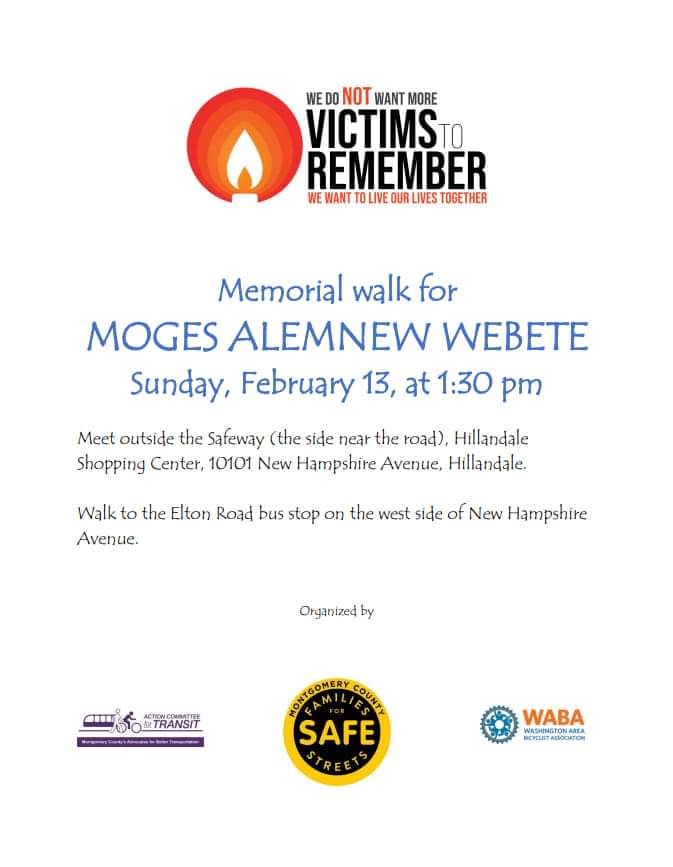 Montgomery County Families for Safe Streets tweet media