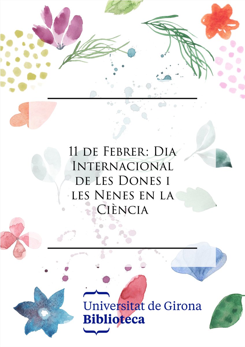 UdGBiblioteca's tweet photo. La @UdGBiblioteca celebra el Dia Internacional de la Dona i la Nena a la Ciència, #11F, amb una exposició que podreu visitar fins a finals de mes
#DonesiCiència #investigadores #científiques #WomenInScienceDay #expertaUdG #UdGRecerca https://t.co/lQohR5gyEQ