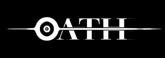 early title art test for OATH
Ofcourse *had* to use the sword for the O :> 