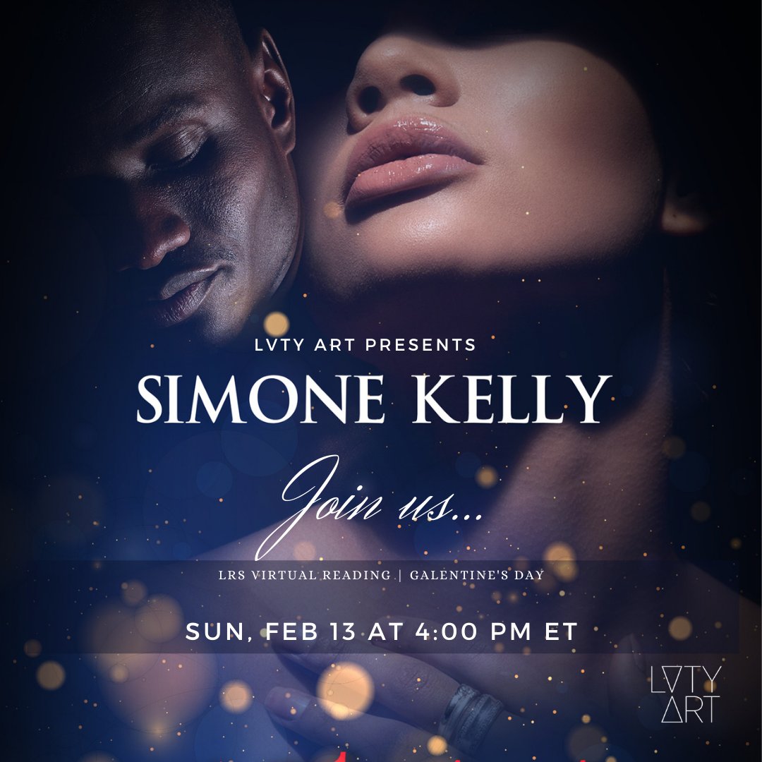 lvtyart's tweet photo. Sun 02/13/22 4pm ET  RSVP https://t.co/56jmbW3dKM
Lvty Art's second edition of a quarterly reading series for creative writers
Join us for a virtual literary event featuring Simone Kelly's pre-launch event for Daddy's Little Girl Is Not All She Claims To Be.  #simonekelley https://t.co/gy0aZ7y3Hr