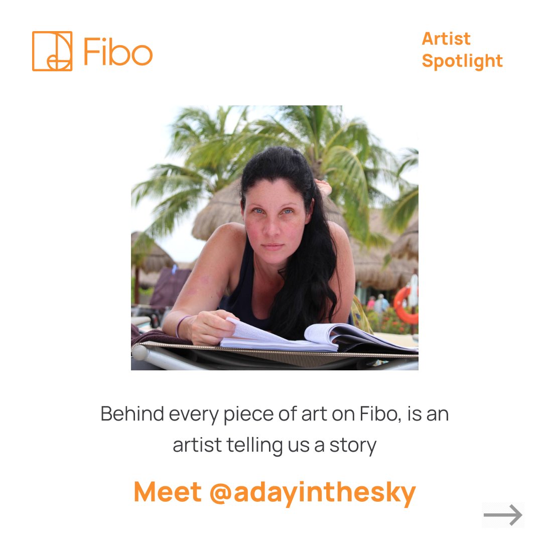 #Fibo Artist Spotlight: Delve deeper into what inspire #artists and the meaning behind their works🎨

Meet <a href="/adayinthesky/">Sky Sarah Hayward</a>