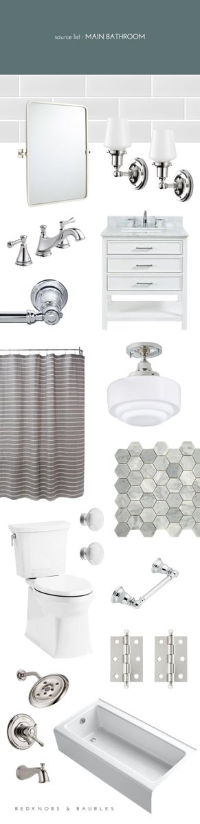 bedknobsbaubles's tweet photo. After months of sourcing products for the main bathroom, here's where we landed: https://t.co/RKfxaqtZwv https://t.co/BJH72fqTvK