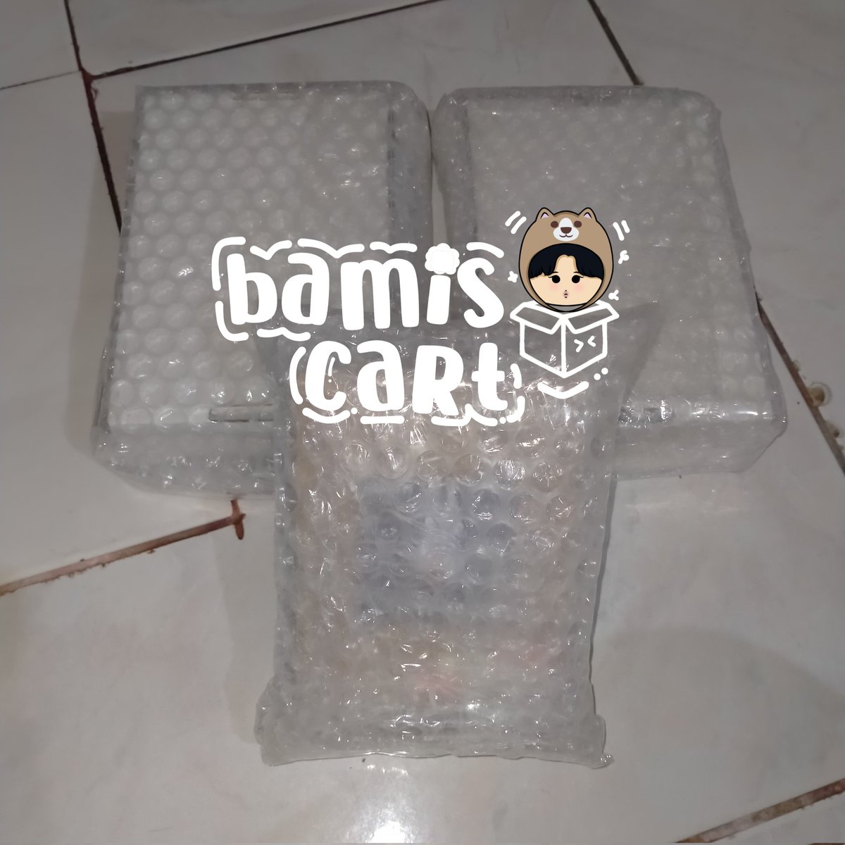 hobiszen's tweet photo. 📎 — #lovebami updates! ☁️ 
 
finished packing the paid orders as of tonight! shipping of these items will be on monday 💗 thank you for patiently waiting 🥺 https://t.co/X3IH1cBZCX