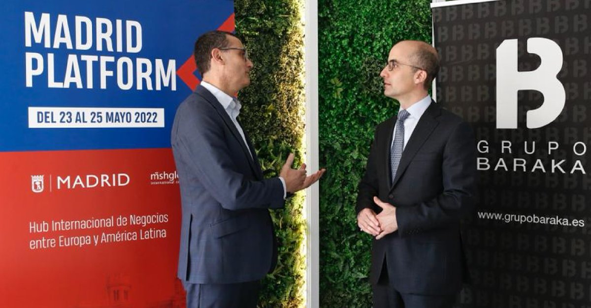 Madrid_Platform's tweet photo. ➡ Grupo Baraka y Madrid Platform han firmado una alianza para sumarse al Hub internacional de negocios en calidad de Gold Partner. Gracias a este acuerdo Baraka se suma al #ecosistemaempresarial de Madrid Platform para proyectar hacia Europa y América Latina su Know How https://t.co/VdANwiIY8M