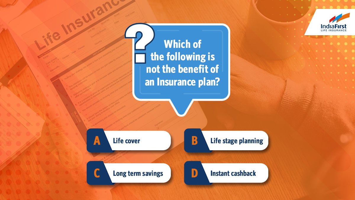 IndiaFirst_Life's tweet photo. Let us know the correct answer in the comments. To know more visit here: https://t.co/fl6Mybd8xC #insurance #insurer #insurancebasics https://t.co/pWLCQB4Adl