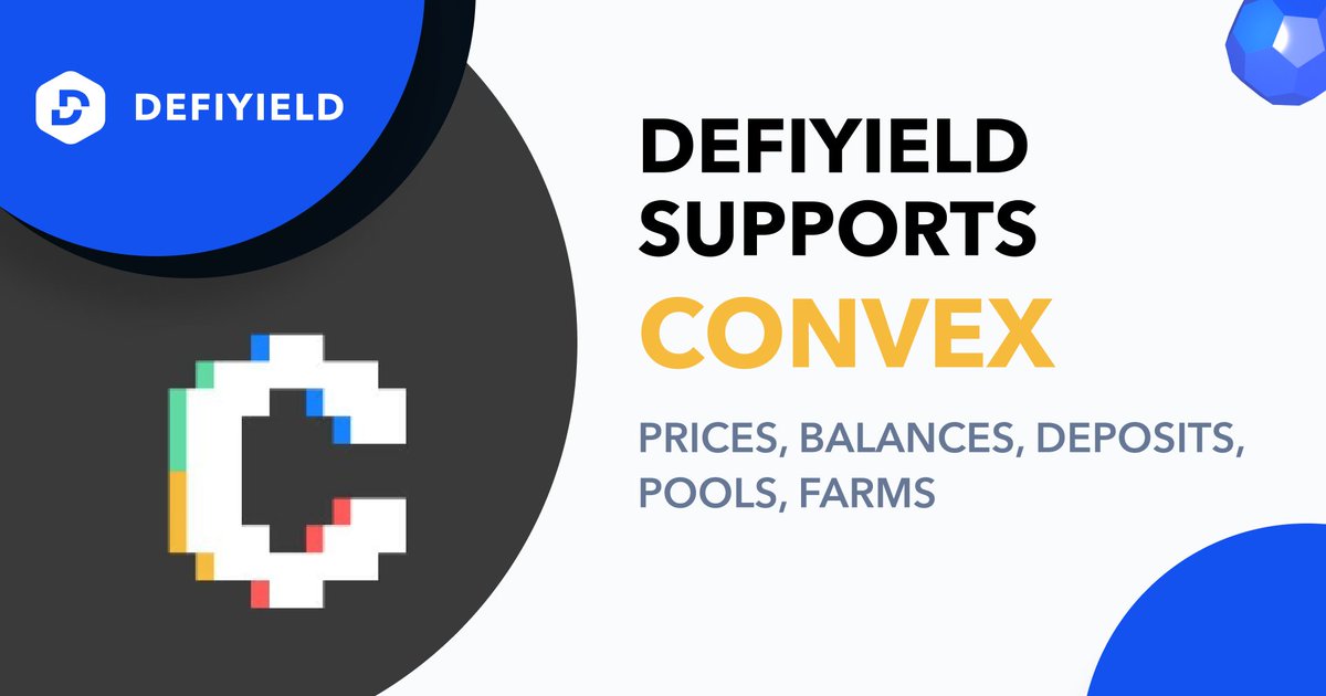 DeFiYield ➕ <a href="/ConvexFinance/">Convex Finance</a> 🤯
 
Goes Officially LIVE 🚩

New integration on an easy-to-use, seamless dashboard. Follow the link, to connect your wallet and enjoy the user experience!
defiyield.app