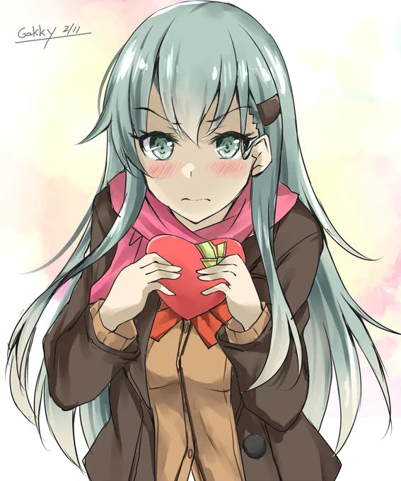 #艦これ版真剣お絵描き60分一本勝負_20220211
#艦これ版深夜の真剣お絵描き60分一本勝負
直球勝負!! 