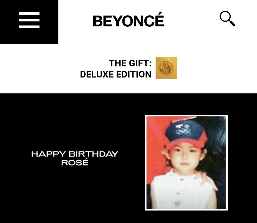 Beyoncé wishes Rosé a happy birthday!

HAPPY HALF FIFTY ROSÉ
#OurRockstarROSÉDay
#봄의시작_채영아_생일축하해