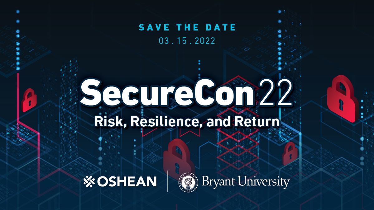 osheanRI's tweet photo. We're just a little over a month out from our #SecureCon22 event taking place on March 15! Register to reserve your spot today for this in-person, jam-packed #cybersecurity conference hosted in partnership with the team at @bryantuniv https://t.co/n9ww56UtPh 

#cyber https://t.co/pOhVI3sQog