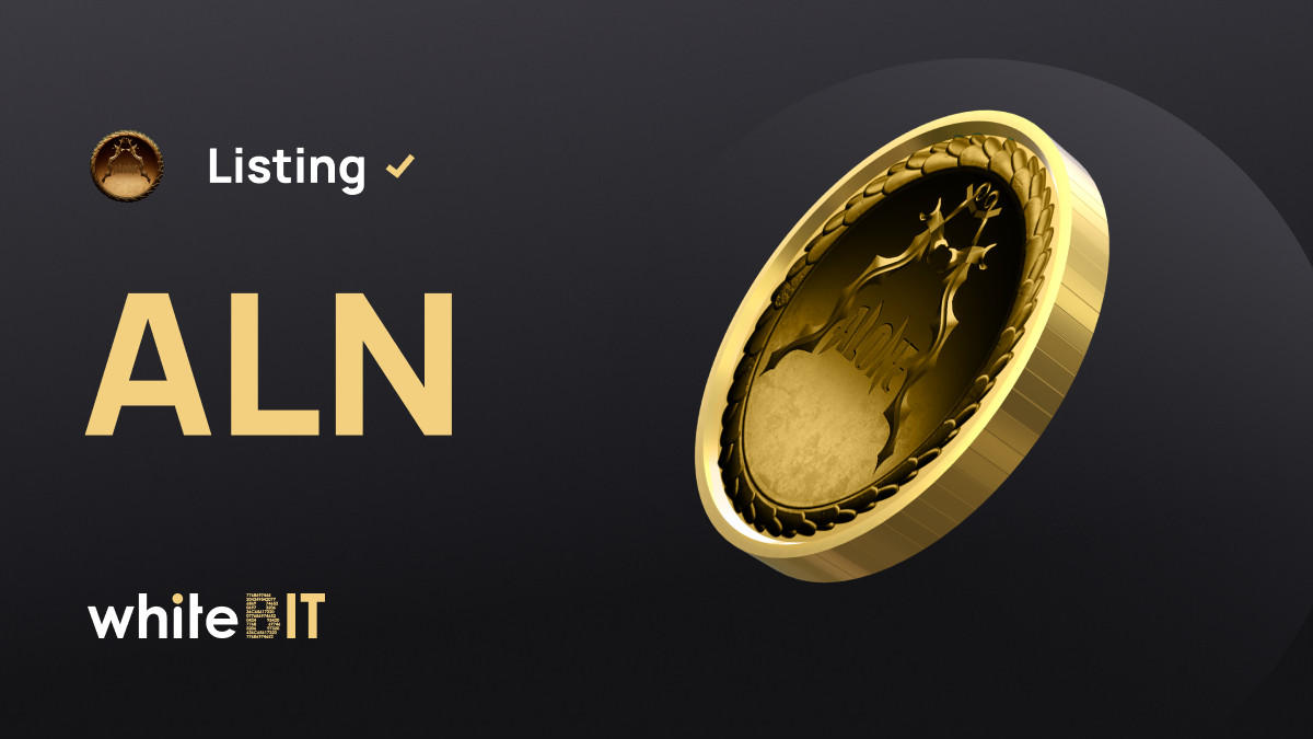 WhiteBit's tweet photo. 🌠 Alone Coin coming soon 🌠

Alone Coin will soon be listed on WhiteBIT. Don't miss your chance to trade $ALN on our exchange! https://t.co/qvwR4nLiaH