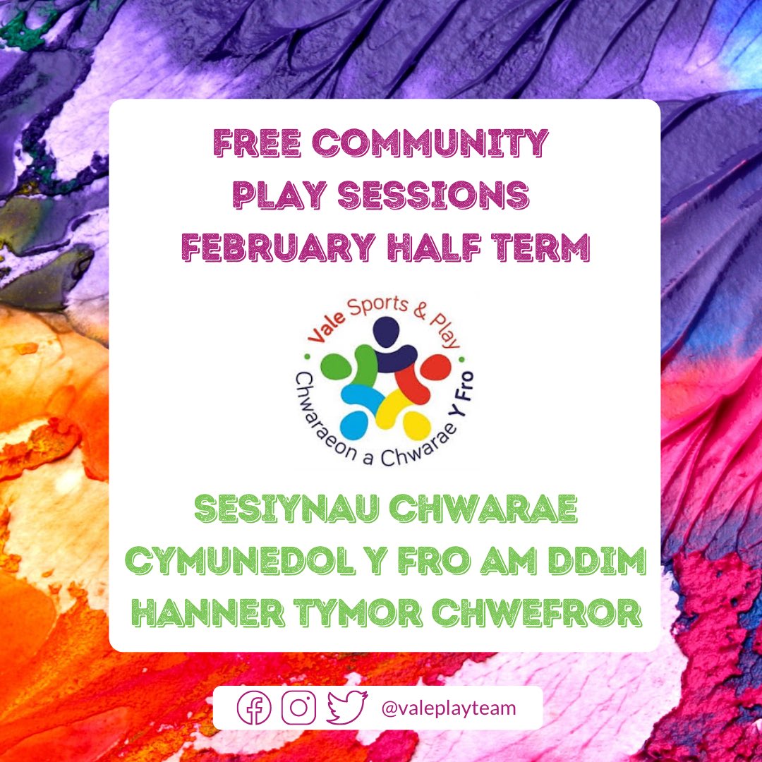 Vale Play Development || Datblygu Chwarae y Fro tweet media