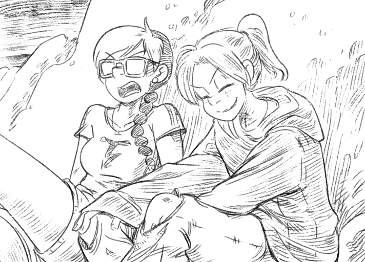 JD_Benefield's tweet photo. Having grown up together Nicole feels comfortable telling Natasha whatever is on her mind #OC #RandomBattles https://t.co/o3HGvJAKQw