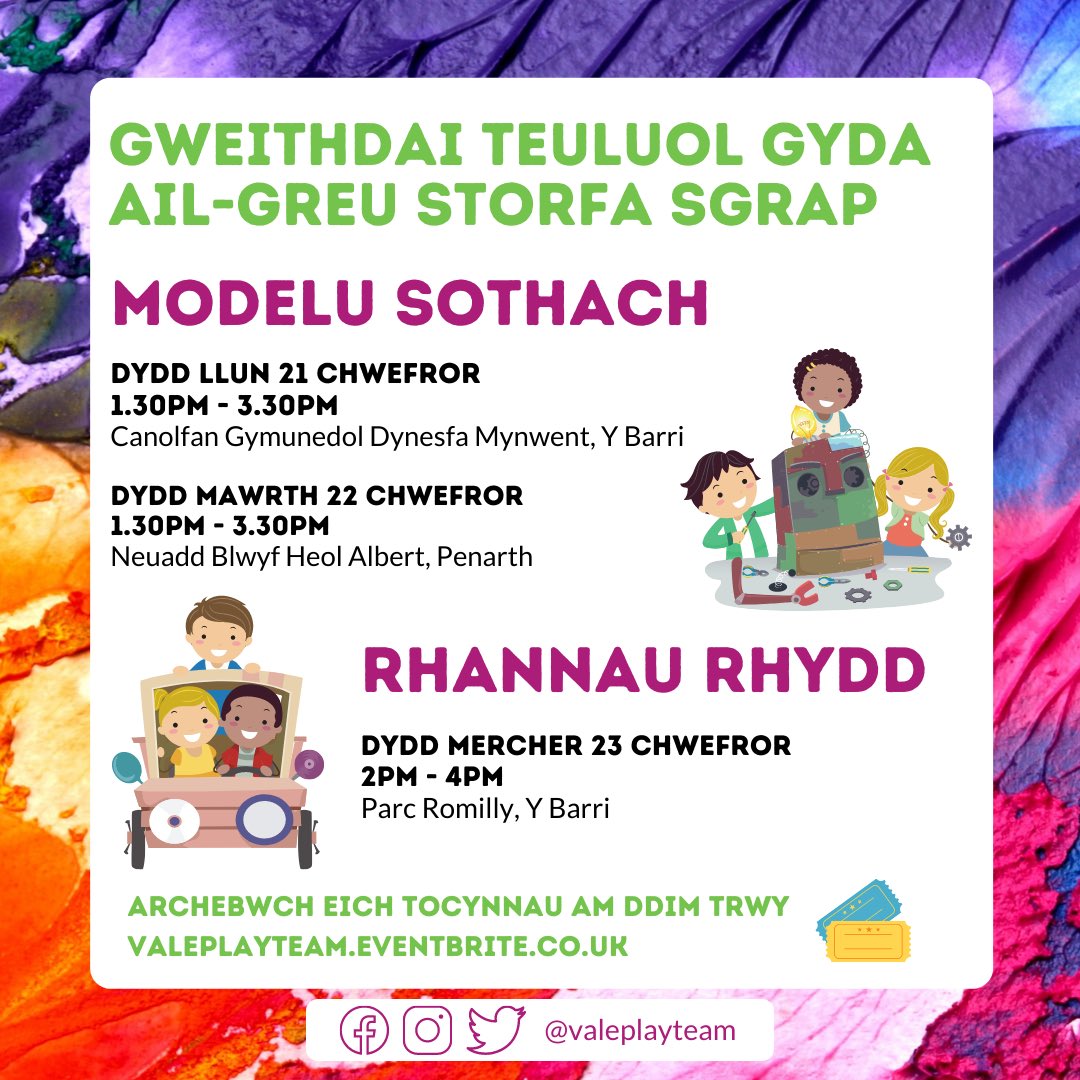 Vale Play Development || Datblygu Chwarae y Fro tweet media