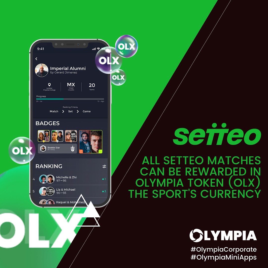 MovnApp's tweet photo. We are delighted to announce our new partnership with #SETTEO! 🚀
SETTEO is a leading social platform for tennis & padel players. It counts on 300k users. It works 24/7 to organize matches, play competitions, book venues, and find partners proactively. https://t.co/vurM3jsdal